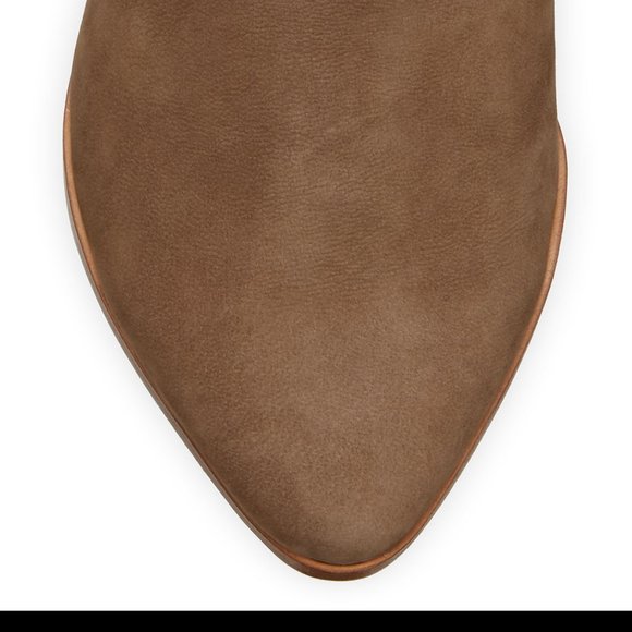 Eileen Fisher Liesel Nubuck Leather Booties Sz 10 - Picture 3 of 12